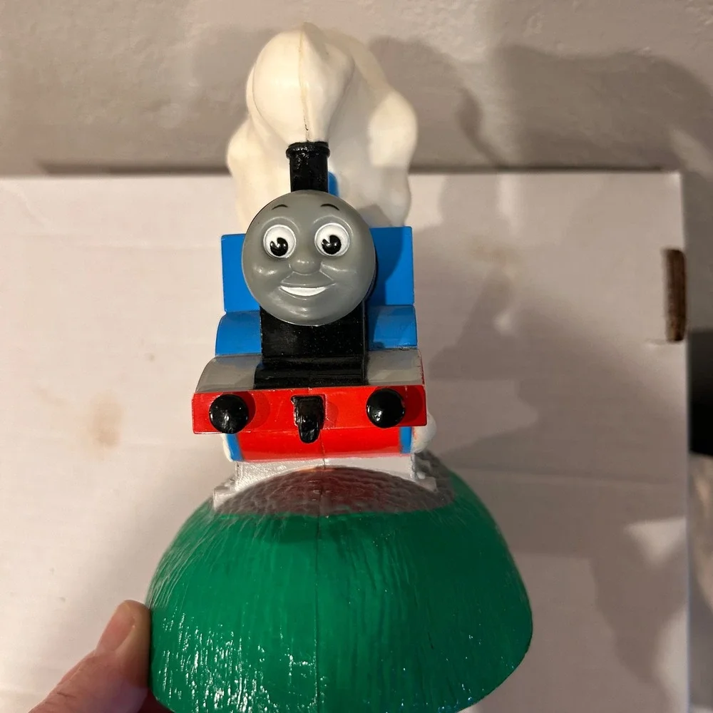 VTG 1992 Thomas the Tank Engine Train‎ Light Up Smoke Cloud Display Figurine